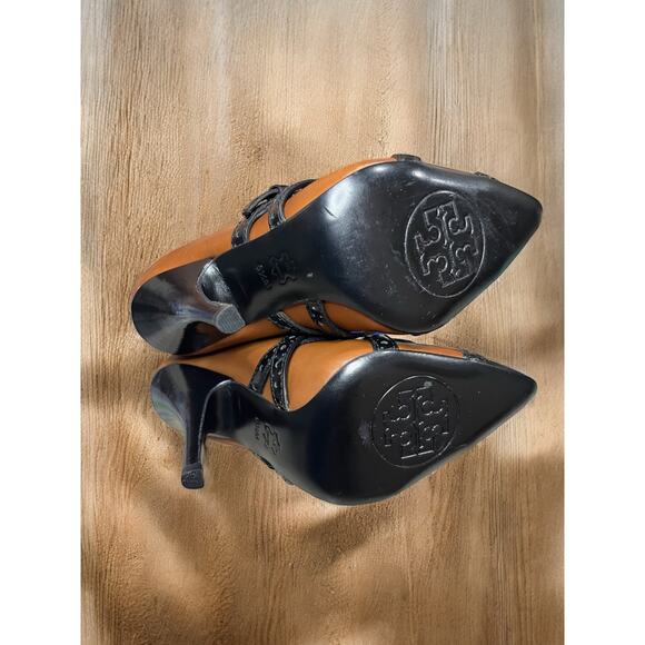 Tory Burch Judith Strappy Stiletto Heel Size 6.5M - Picture 8 of 12
